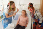 Clownvisite im Spital Oberwallis